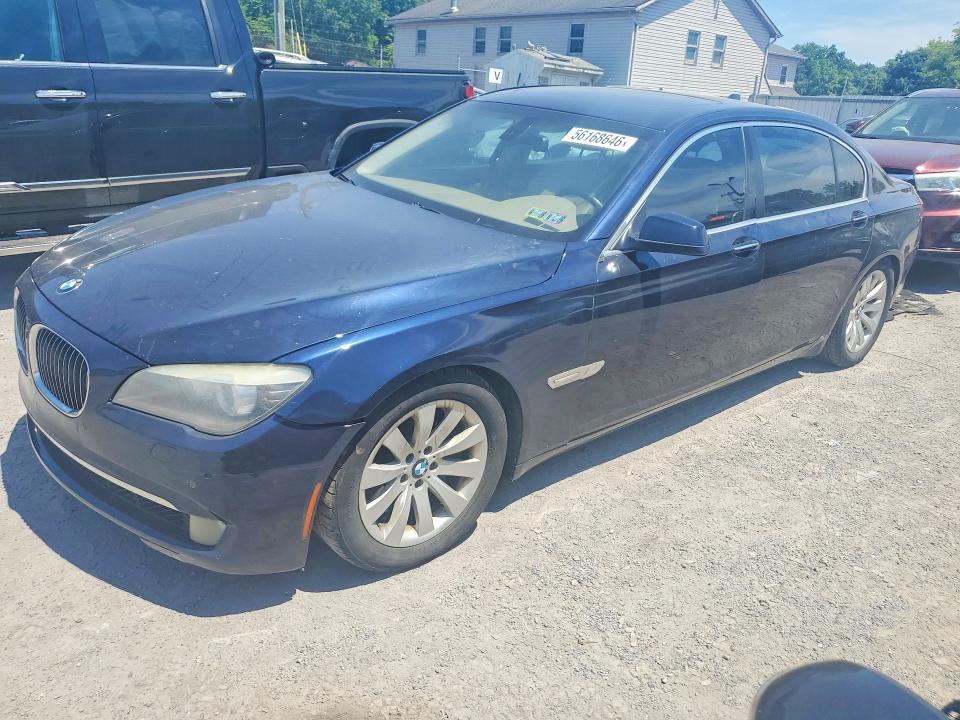 2011 BMW 7 series VIN WBAKB8C55BCY66445 COPART salvage auction — MINOR DENT/SCRATCHES, Mt - Certificate Of Title, sold $850 on 2026-07-09 (photo 1)
