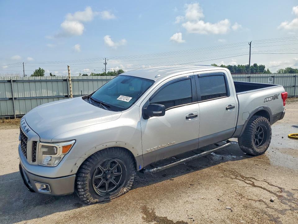 2019 Nissan TITAN VIN 1N6AA1E5XKN505168 — COPART salvage auction photo