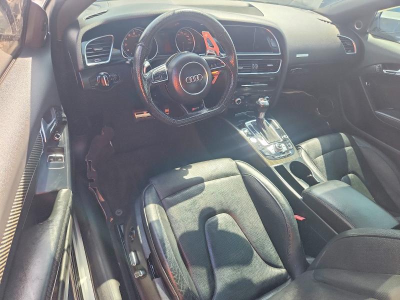 2015 Audi Rs5 VIN WUAC6AFR1FA901083 COPART salvage auction — WATER/FLOOD, La - Certificate Of Destruction, sold $7,900 on 2026-08-19 (photo 8)