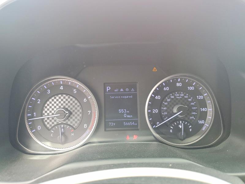 2020 Hyundai Elantra VIN 5NPD74LF7LH595733 COPART salvage auction — FRONT END, Oh - Cert Of Title-Salvage, sold $3,050 on 2026-07-02 (photo 9)