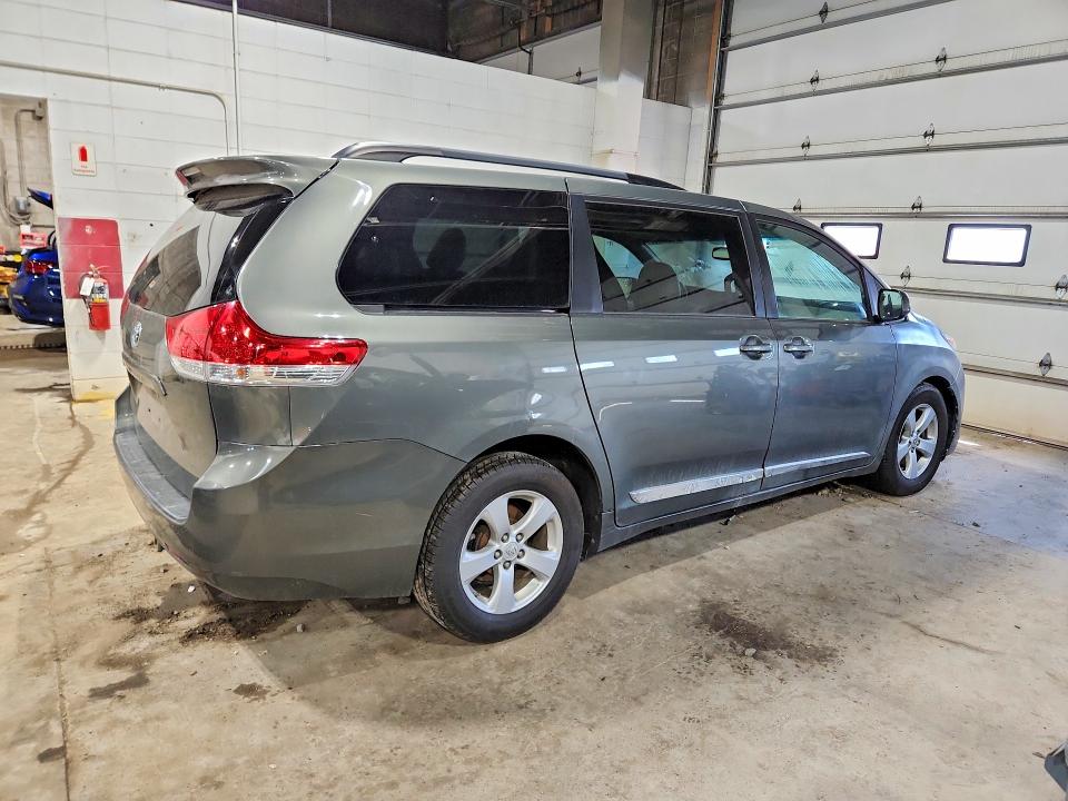 2011 Toyota Sienna VIN 5TDKK3DC4BS079469 COPART salvage auction — MECHANICAL, WV - CERTIFICATE OF TITLE, sold $2,600 on 2026-07-30 (photo 3)