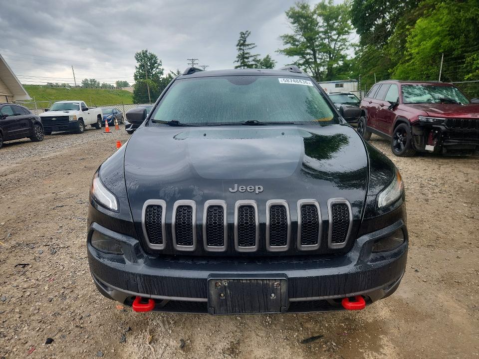2015 Jeep VIN 1C4PJMBS2FW614099 COPART salvage auction — MECHANICAL, Oh - Certificate Of Title, sold $1,050 on 2026-07-11 (photo 5)