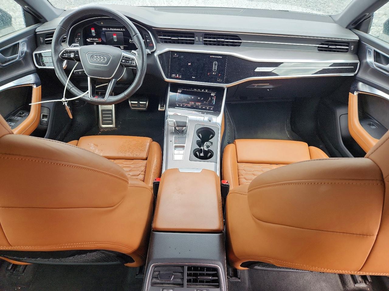 2021 Audi RS7 VIN WUAPCBF20MN901083 COPART salvage auction — Front End, GA - CERT OF TITLE-SALVAGE, sold $32,250 on 2026-07-02 (photo 8)