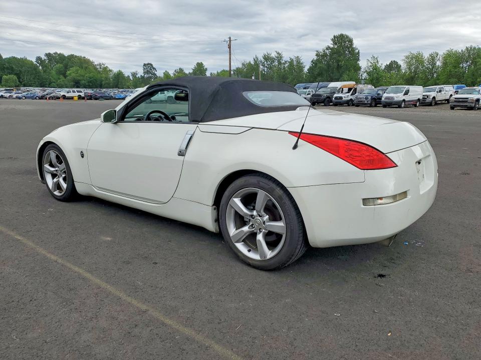 2007 Nissan 350z VIN JN1BZ36A97M653268 COPART salvage auction — MECHANICAL, Mt - Certificate Of Title, sold $1,600 on 2026-07-21 (photo 2)