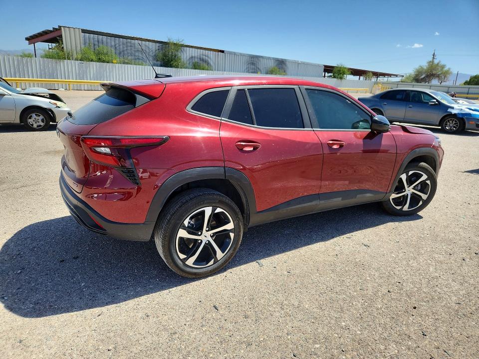 2024 Chevrolet Trax VIN KL77LGE23RC205913 COPART salvage auction — FRONT END, Az - Cert Of Title - Salvage, sold $2,950 on 2026-07-17 (photo 3)