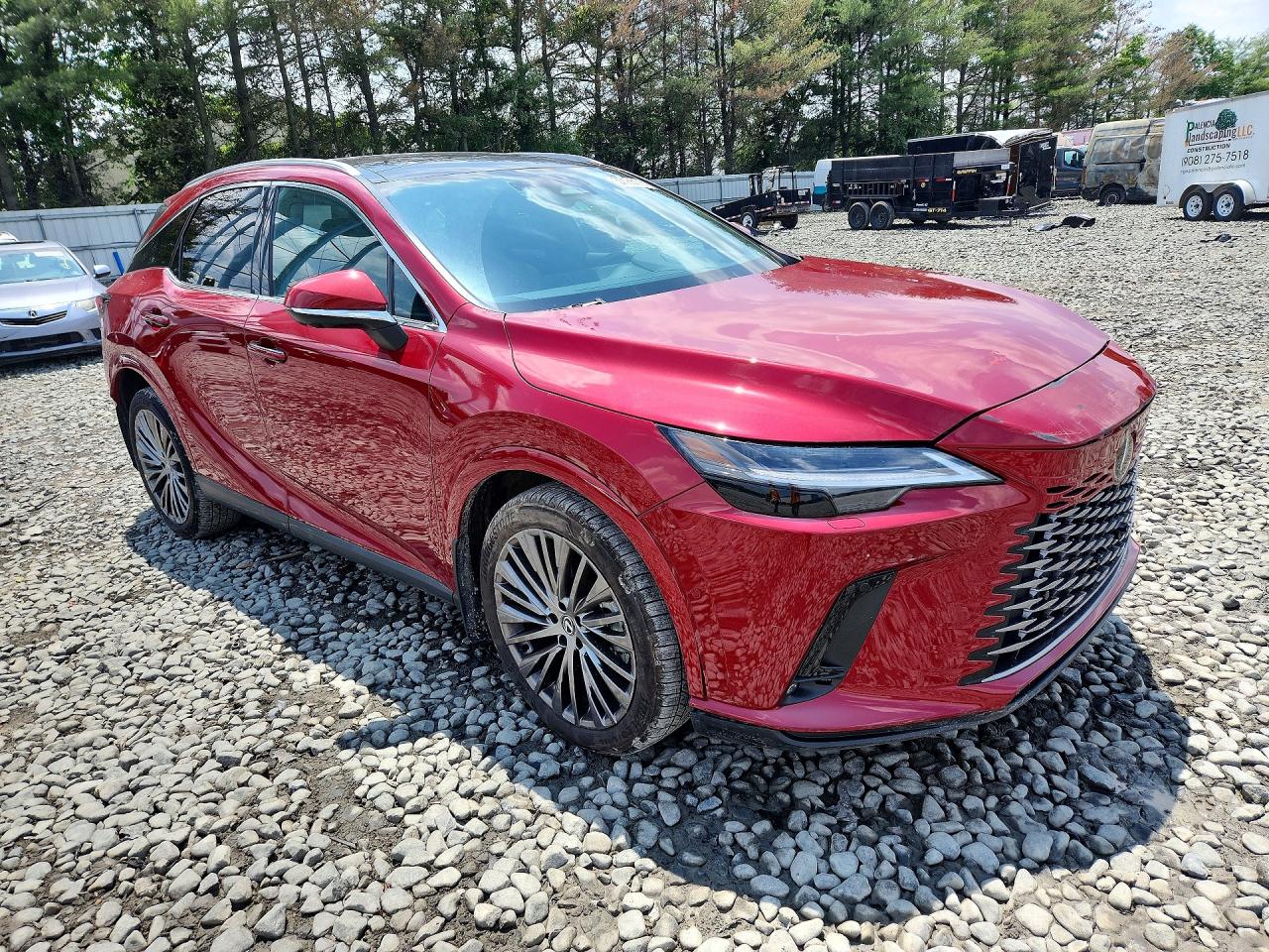 2024 Lexus Rx 350 VIN 2T2BAMCA4RC069760 COPART salvage auction — Vandalized, NJ - CERT OF TITLE-SALVAGE, sold $29,500 on 2026-06-24 (photo 4)