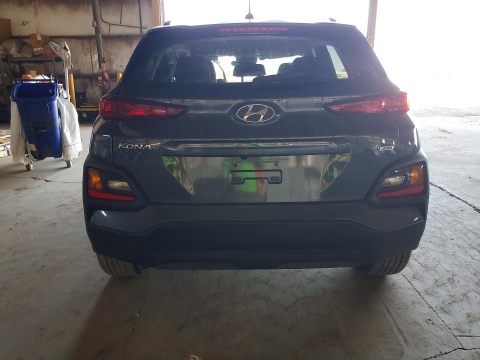2019 Hyundai Kona VIN KM8K2CAA9KU367126 COPART salvage auction — FRONT END, Az - Cert Of Title - Salvage, sold $1,100 on 2026-07-27 (photo 6)