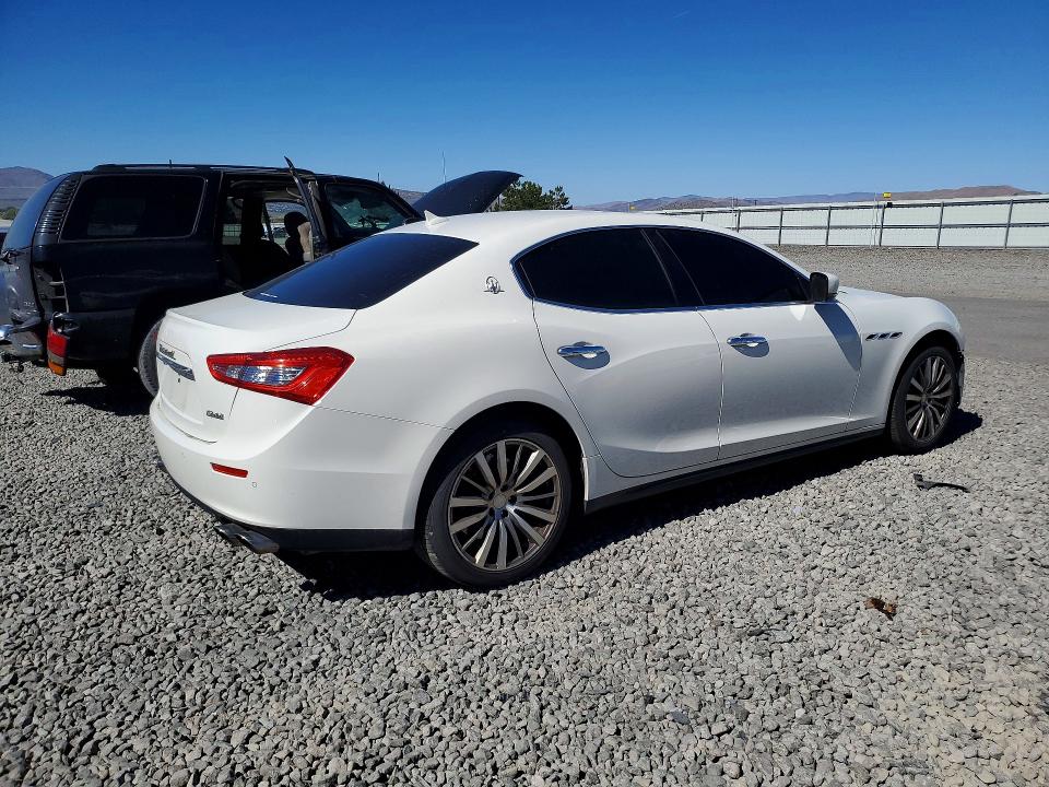 2015 Maserati Ghibli VIN ZAM57RTA5F1131563 COPART salvage auction — FRONT END, Nv - Salvage Title, sold $325 on 2026-07-30 (photo 3)