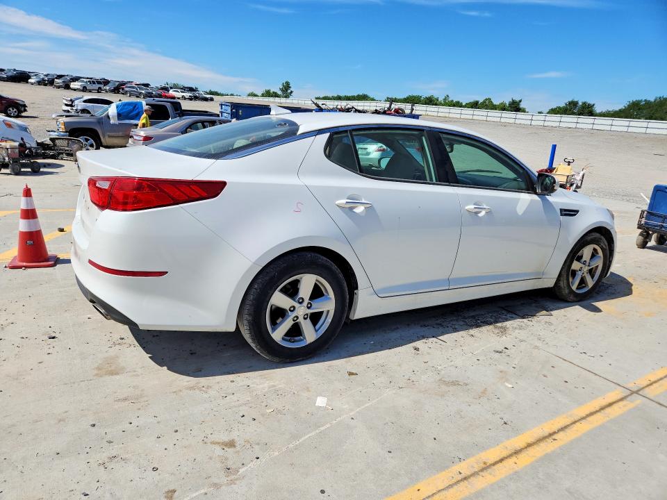 2014 Kia Optima VIN 5XXGM4A76EG344329 COPART salvage auction — FRONT END, Ky - Cert Of Title-Salvage, sold $375 on 2026-07-09 (photo 3)