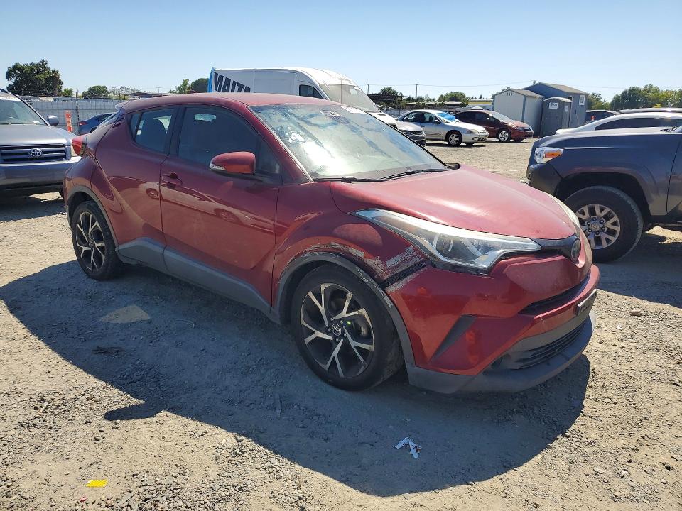 2018 Toyota VIN NMTKHMBXXJR031658 COPART salvage auction — FRONT END, Ca - Dis/Dlr/Exp Only Clean Title, sold $4,550 on 2026-07-28 (photo 4)