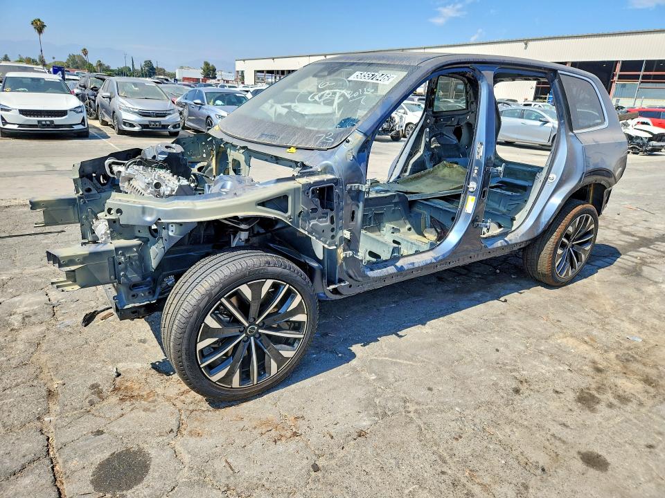 2026 Volvo Xc90 VIN YV4H60PE9T1433816 COPART salvage auction — STRIPPED, Ca - Certificate Of Title, sold $10,600 on 2026-07-02 (photo 1)