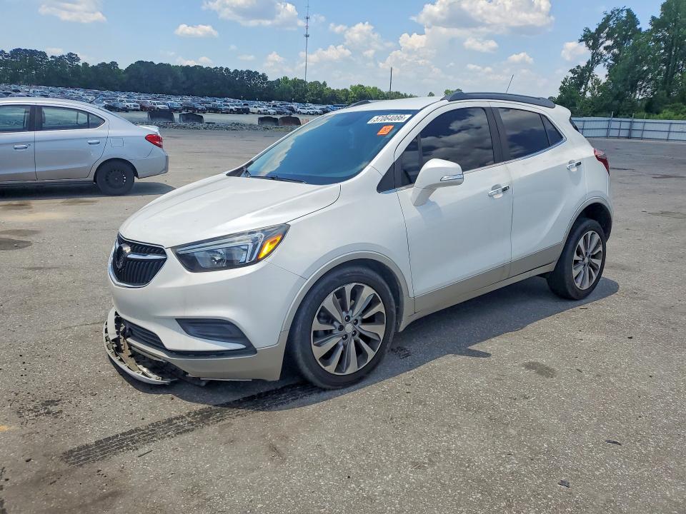 2019 Buick Encore VIN KL4CJASB8KB708433 COPART salvage auction — FRONT END, Nc - Salvage Certificate Of Title, sold $250 on 2026-07-28 (photo 1)
