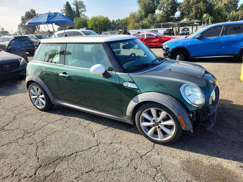2013 Mini VIN WMWSV3C53DT475694 COPART salvage auction — FRONT END, Ca - Salvage Certificate, sold $525 on 2026-07-10 (photo 4)