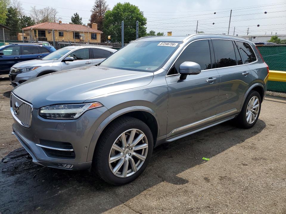 2018 Volvo Xc90 VIN YV4A22PL2J1210800 COPART salvage auction — HAIL, Co - Certificate Of Title, sold $9,100 on 2026-07-09 (photo 1)