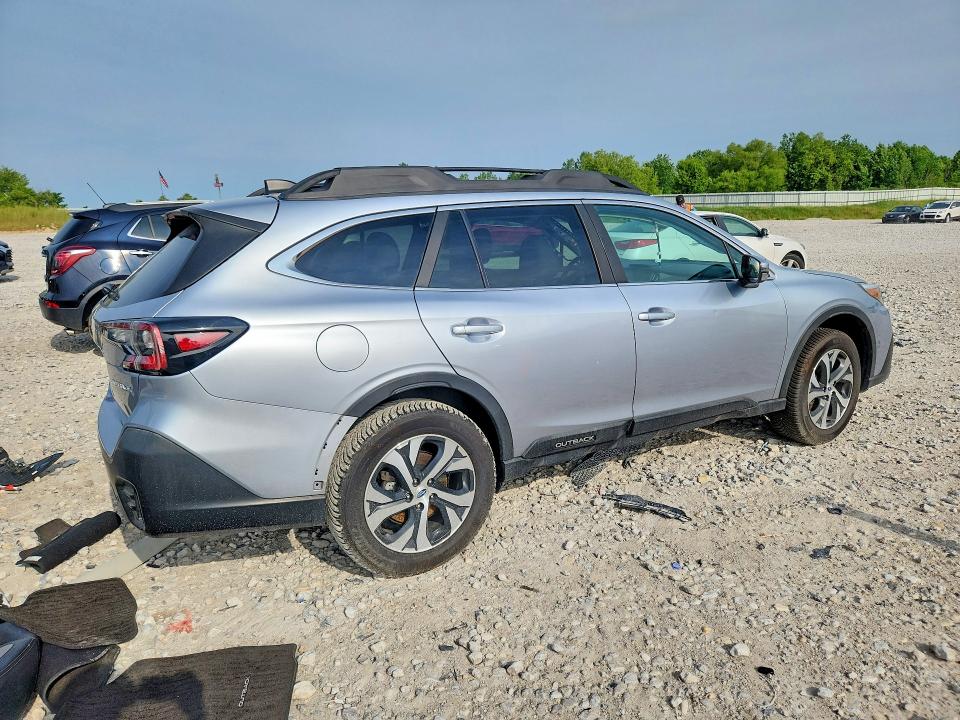 2020 Subaru VIN 4S4BTANC9L3121388 COPART salvage auction — REAR END, Mi - Certificate Of Title, sold $3,900 on 2026-08-01 (photo 3)