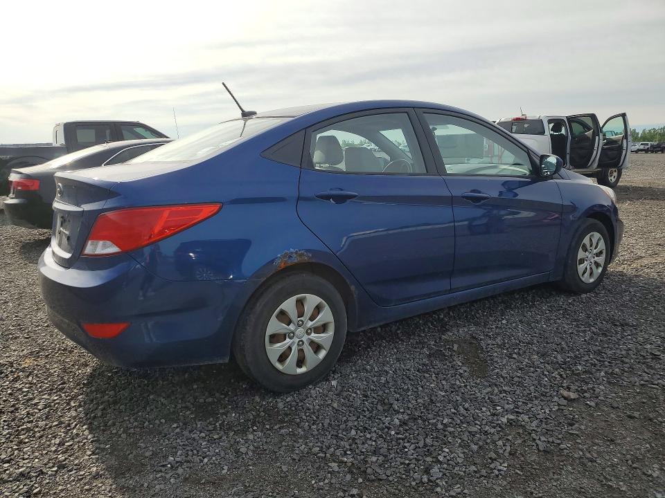2015 Hyundai VIN KMHCT4AEXFU815082 COPART salvage auction — MINOR DENT/SCRATCHES, On - Permit No Brand - Unfit, sold $1,600 on 2026-07-03 (photo 3)