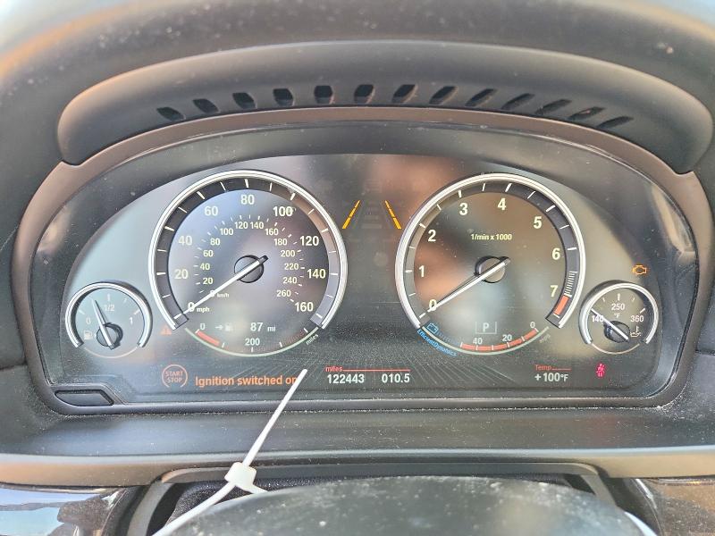 2015 BMW 5er VIN WBAKP9C50FD980005 COPART salvage auction — WATER/FLOOD, TX - SALVAGE TITLE-FLOOD DAMAGE (P), sold $550 on 2026-07-27 (photo 9)