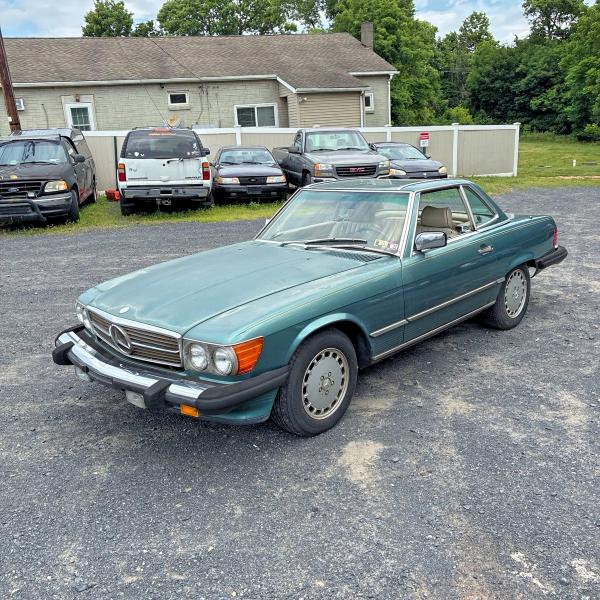 1988 Mercedes-benz 560 VIN WDBBA48D0JA081404 COPART salvage auction — NORMAL WEAR, Pa - Cert Of Title (P), sold $7,800 on 2026-07-02 (photo 1)