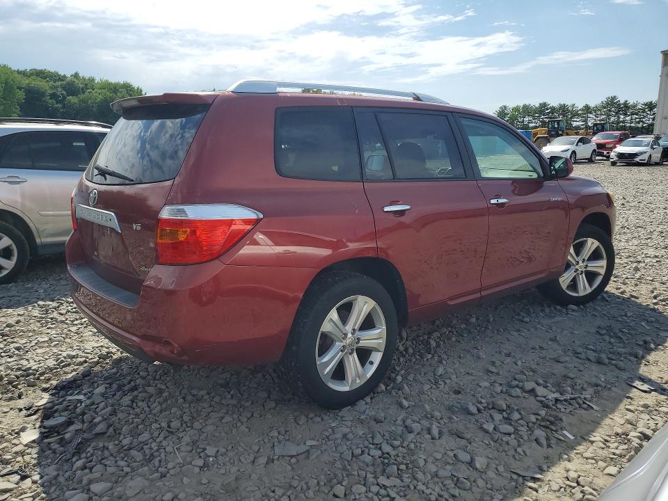 2009 Toyota Highlander VIN JTEES42A992113830 COPART salvage auction — MECHANICAL, Nj - Certificate Of Title, sold $2,150 on 2026-07-20 (photo 3)