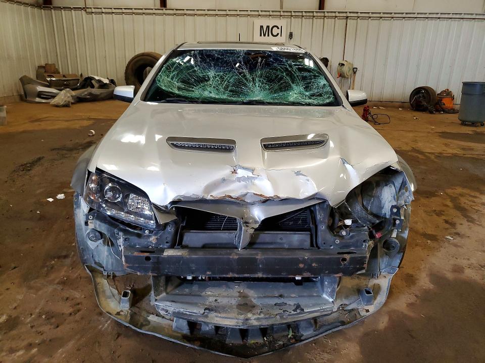 2009 Pontiac G8 VIN 6G2ER577X9L239375 COPART salvage auction — FRONT END, MI - CERTIFICATE OF TITLE, sold $350 on 2026-07-31 (photo 5)