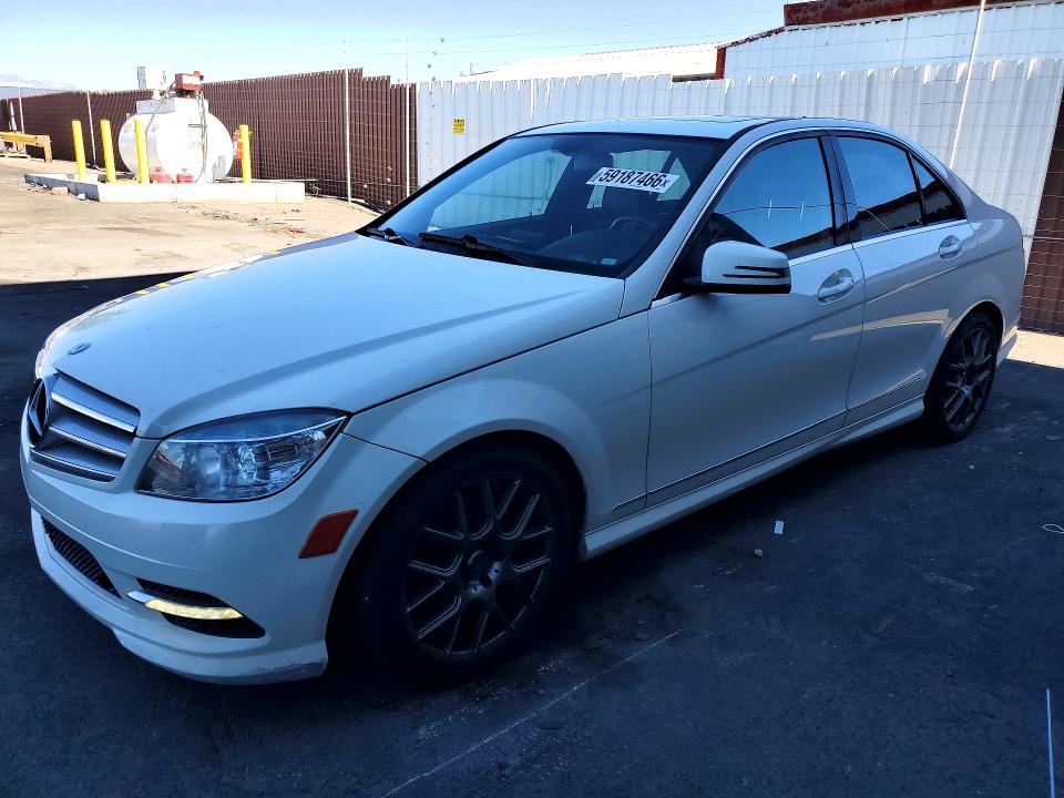 2011 Mercedes-benz C class VIN WDDGF8BB1BR148995 COPART salvage auction — FRONT END, Ut - Certificate Of Title, sold $425 on 2026-07-15 (photo 1)