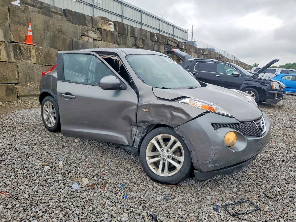 2012 Nissan Juke VIN JN8AF5MR5CT107593 COPART salvage auction — SIDE, Ky - Cert Of Title-Salvage, sold $500 on 2026-07-31 (photo 4)