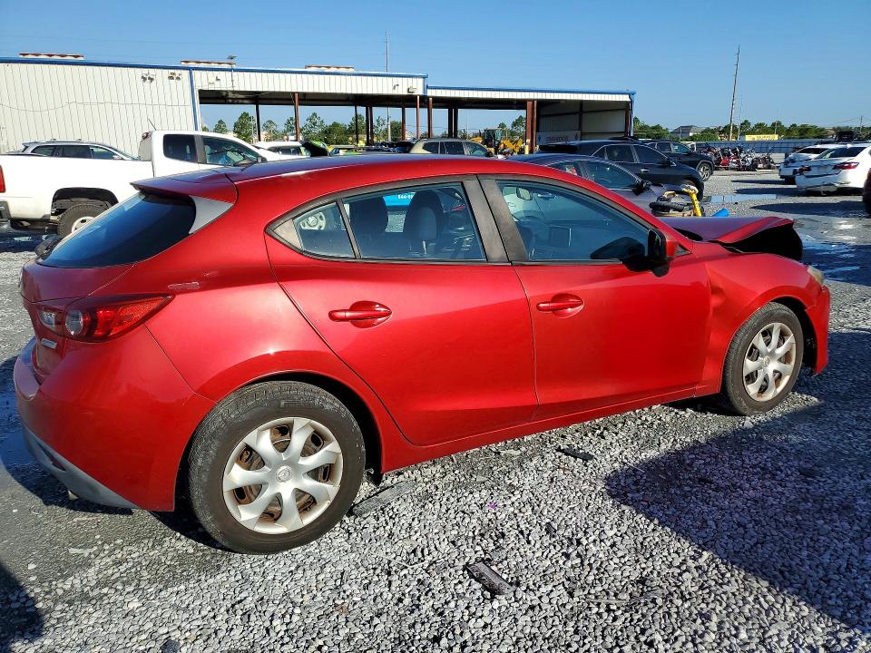 2015 Mazda 3 VIN JM1BM1K70F1224322 COPART salvage auction — FRONT END, Fl - Cert Of Title Slvg Rebuildable, sold $1,450 on 2026-07-06 (photo 3)