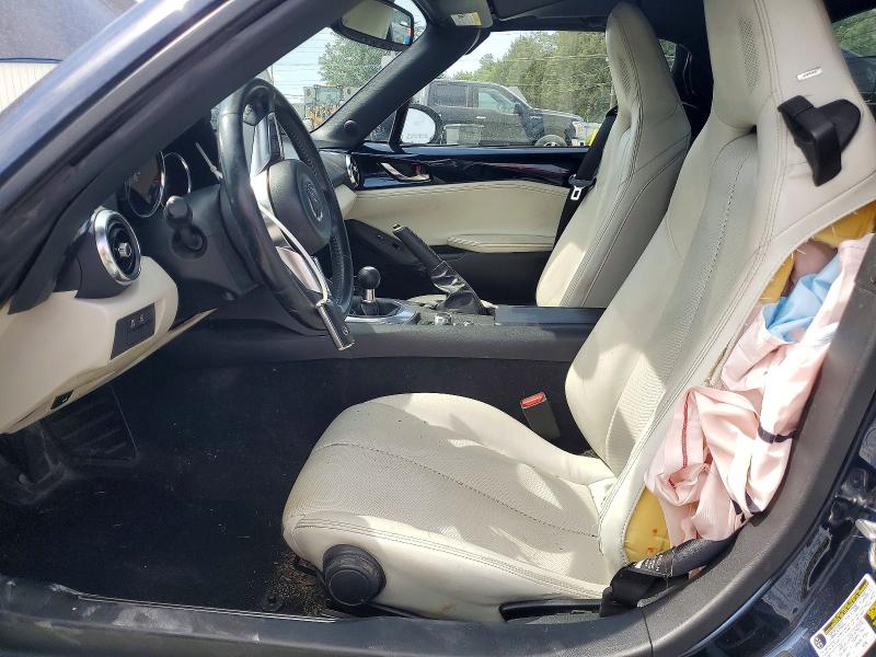 2021 Mazda Mx-5 VIN JM1NDAM70M0457369 COPART salvage auction — SIDE, NC - SALVAGE CERTIFICATE OF TITLE, sold $2,100 on 2026-07-29 (photo 7)