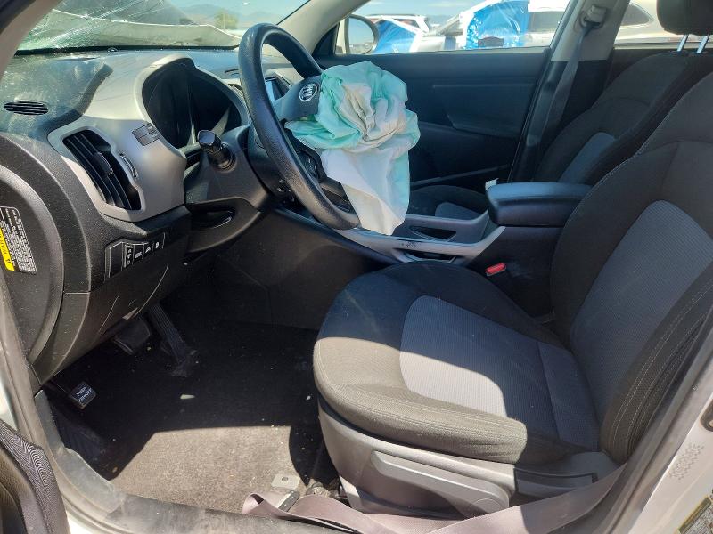 2016 Kia Sportage VIN KNDPBCAC7G7870154 COPART salvage auction — FRONT END, Ut - Salvage Certificate, sold $150 on 2026-07-10 (photo 7)