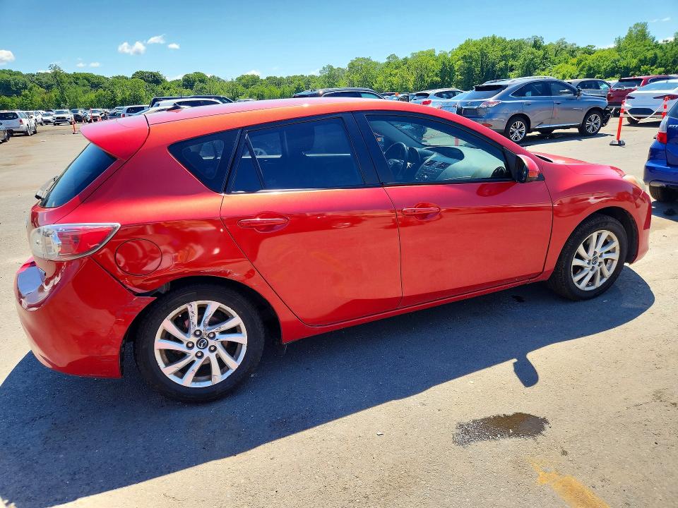 2013 Mazda VIN JM1BL1LP9D1776478 COPART salvage auction — REAR END, Ct - Cert Of Title-Salvage, sold $675 on 2026-07-07 (photo 3)