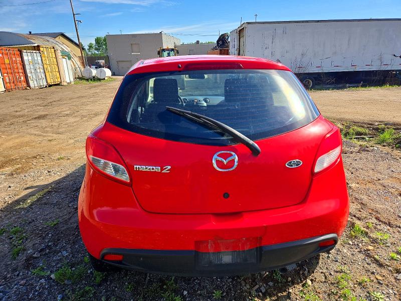 2012 Mazda 2 VIN JM1DE1KY2C0143743 COPART salvage auction — SIDE, Qc - Gravement Accidente, sold $625 on 2026-07-07 (photo 6)