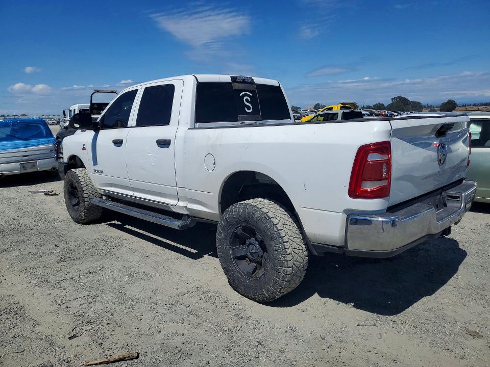2021 Ram 2500 VIN 3C6UR5CL1MG525183 COPART salvage auction — MECHANICAL, Tx - Salvage Title-Flood Damage, sold $12,400 on 2026-07-02 (photo 2)