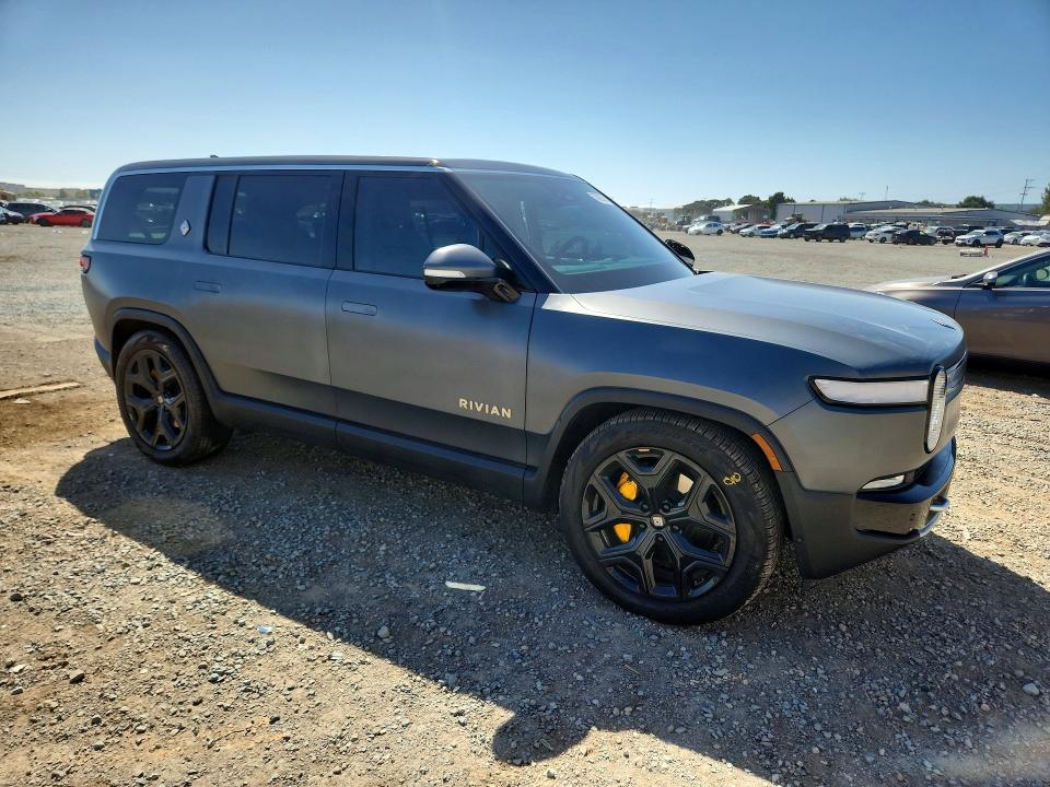 2024 Rivian VIN 7PDSGABA4RN030708 COPART salvage auction — SIDE, Ca - Salvage Certificate, sold $17,300 on 2026-07-28 (photo 4)