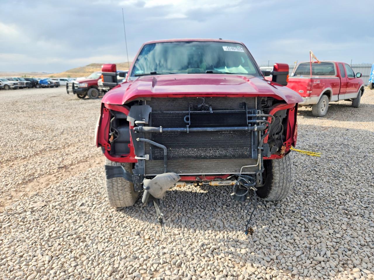 2014 Ford F-350 Super Duty VIN 1FT8W3BT8EEA09839 COPART salvage auction — Front End, UT - SALVAGE CERTIFICATE, sold $8,300 on 2026-07-10 (photo 5)