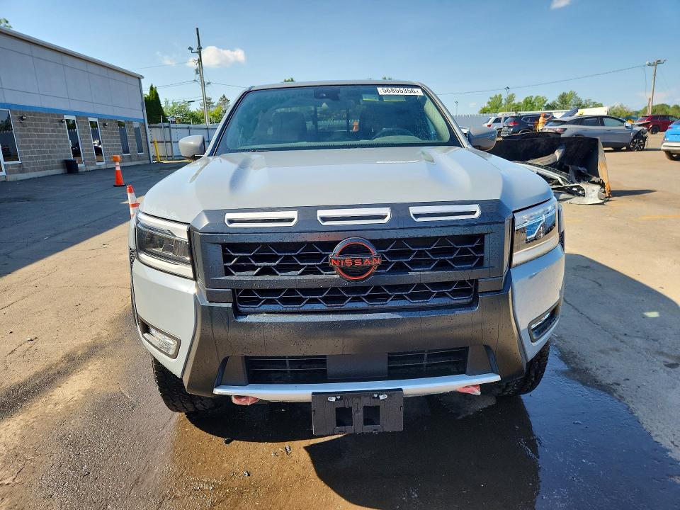2025 Nissan Frontier VIN 1N6ED1EK1SN614102 COPART salvage auction — BURN, CT - CERT OF TITLE-SALVAGE, sold $10,200 on 2026-07-21 (photo 5)