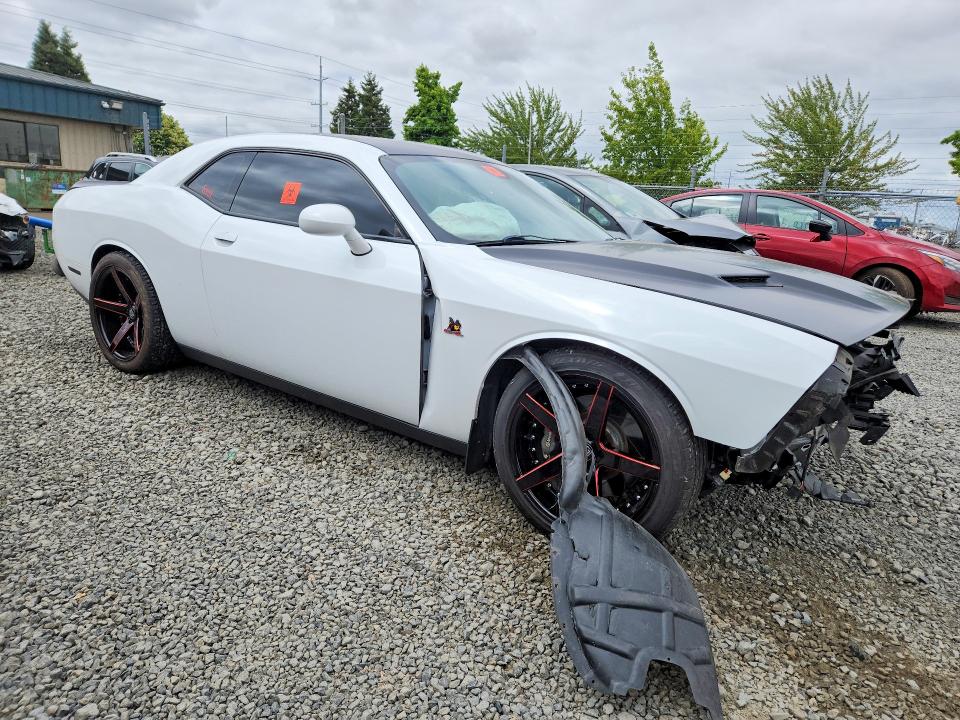 2015 Dodge Challenger VIN 2C3CDZFJ4FH816434 COPART salvage auction — FRONT END, Or - Salvage Title Certificate, sold $6,100 on 2026-09-08 (photo 4)