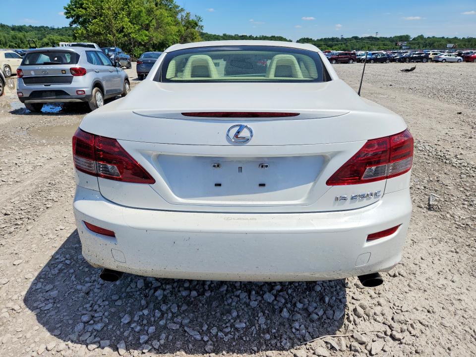 2013 Lexus VIN JTHFF2C25D2529292 COPART salvage auction — FRONT END, IL - SALVAGE CERTIFICATE, sold $500 on 2026-07-27 (photo 6)
