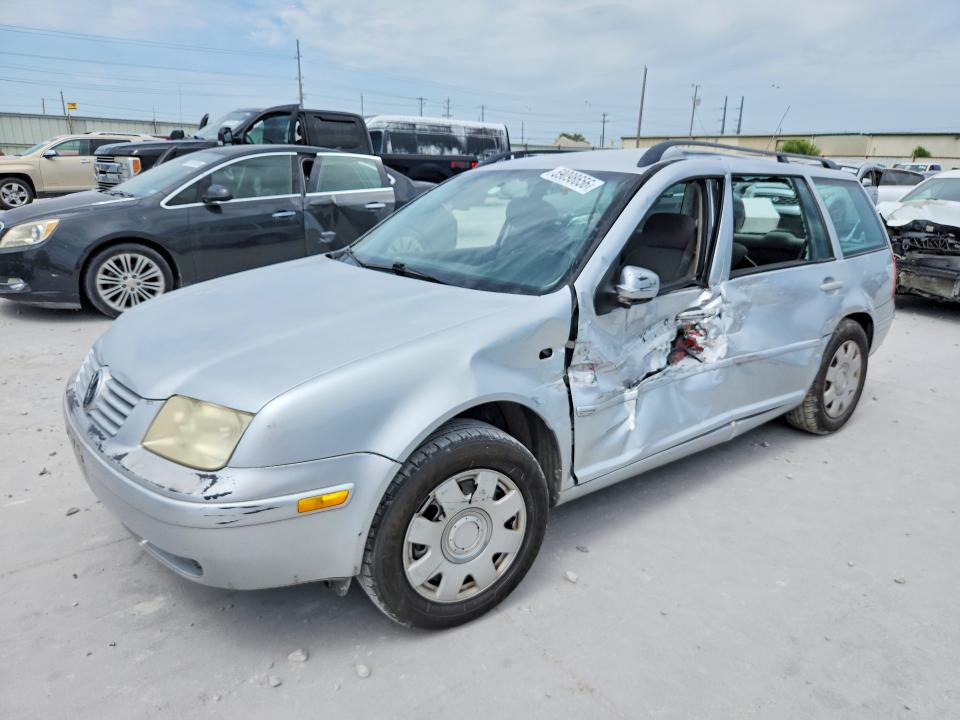2002 Volkswagen Jetta VIN WVWSK61J62W173180 COPART salvage auction — SIDE, Tx - Salvage Vehicle Title, sold $225 on 2026-07-07 (photo 1)