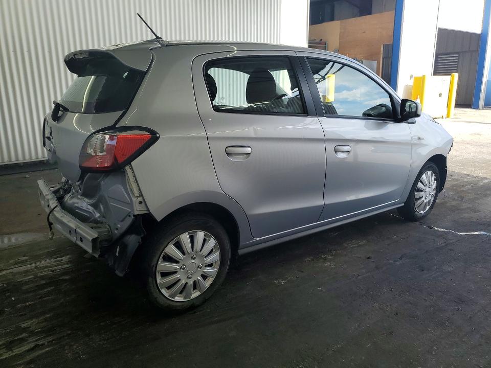 2024 Mitsubishi Mirage VIN ML32AUHJ0RH021524 COPART salvage auction — FRONT END, Fl - Cert Of Title Slvg Rebuildable, sold $2,750 on 2026-07-06 (photo 3)