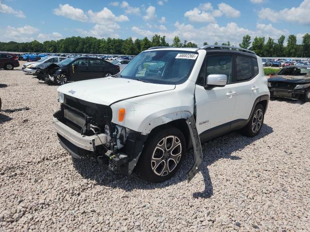 2017 Jeep Renegade VIN ZACCJADB6HPF09043 COPART salvage auction — FRONT END, Nc - Salvage Certificate Of Title, sold $250 on 2026-07-28 (photo 1)