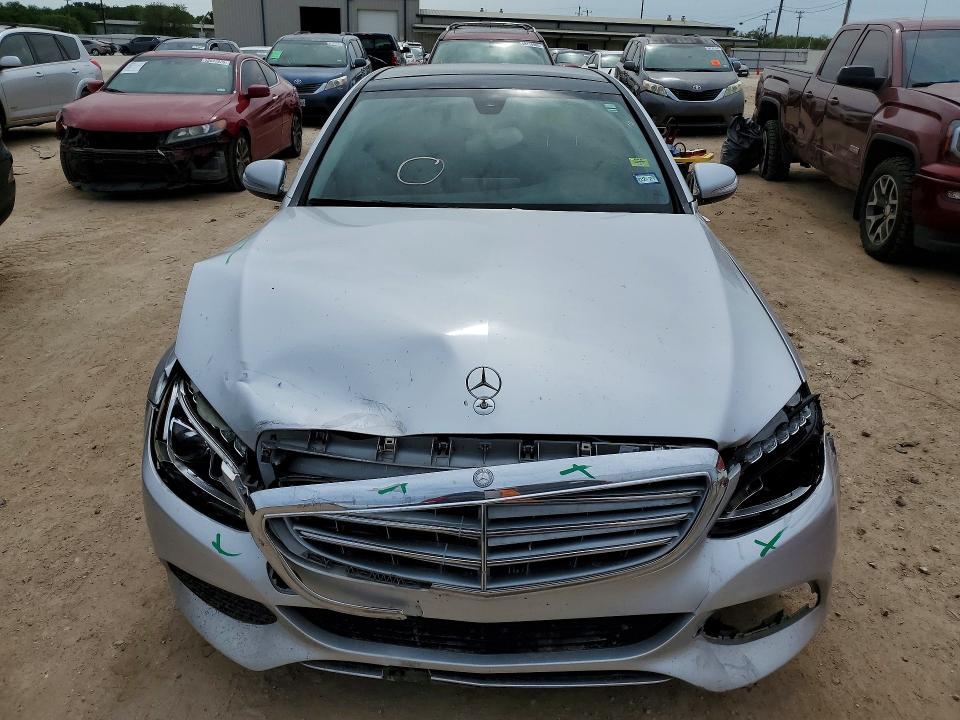 2015 Mercedes-benz VIN 55SWF4KB9FU040357 COPART salvage auction — FRONT END, Tx - Salvage Vehicle Title, sold $1,950 on 2026-07-09 (photo 5)