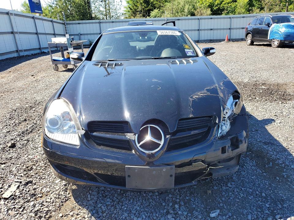 2008 Mercedes-benz Slk-klasse VIN WDBWK54F58F184407 COPART salvage auction — FRONT END, Nj - Cert Of Title-Salvage, sold $400 on 2026-08-21 (photo 5)