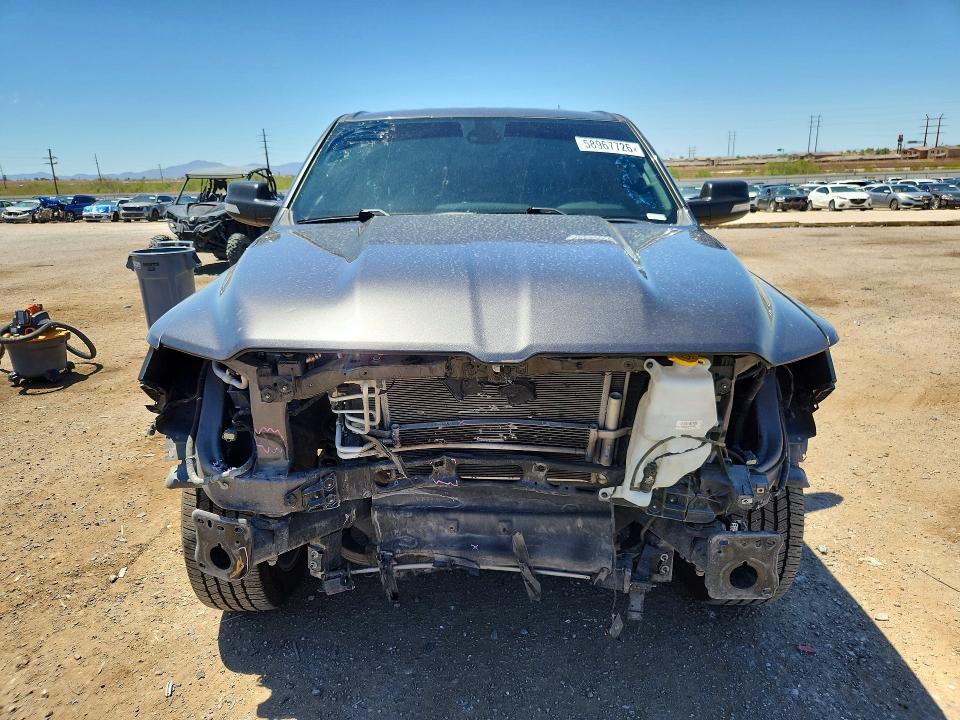 2021 Ram 1500 VIN 1C6RREFGXMN813392 COPART salvage auction — FRONT END, Az - Cert Of Title - Salvage, sold $7,500 on 2026-07-10 (photo 5)