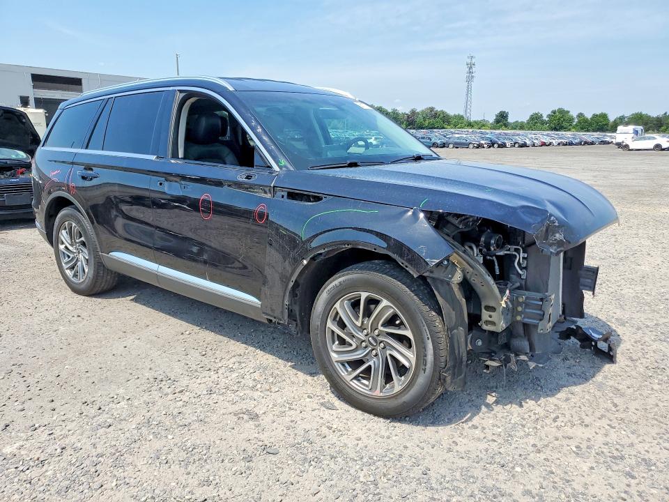 2023 Lincoln Aviator VIN 5LM5J6XC1PGL27149 COPART salvage auction — FRONT END, Va - Cert Of Title - Salvage, sold $7,800 on 2026-09-09 (photo 4)