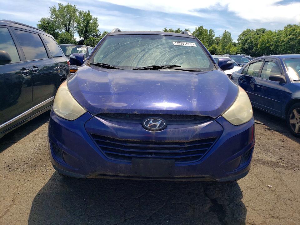 2012 Hyundai VIN KM8JUCAC3CU416913 COPART salvage auction — REAR END, CT - CERTIFICATE OF TITLE, sold $1,300 on 2026-07-24 (photo 5)