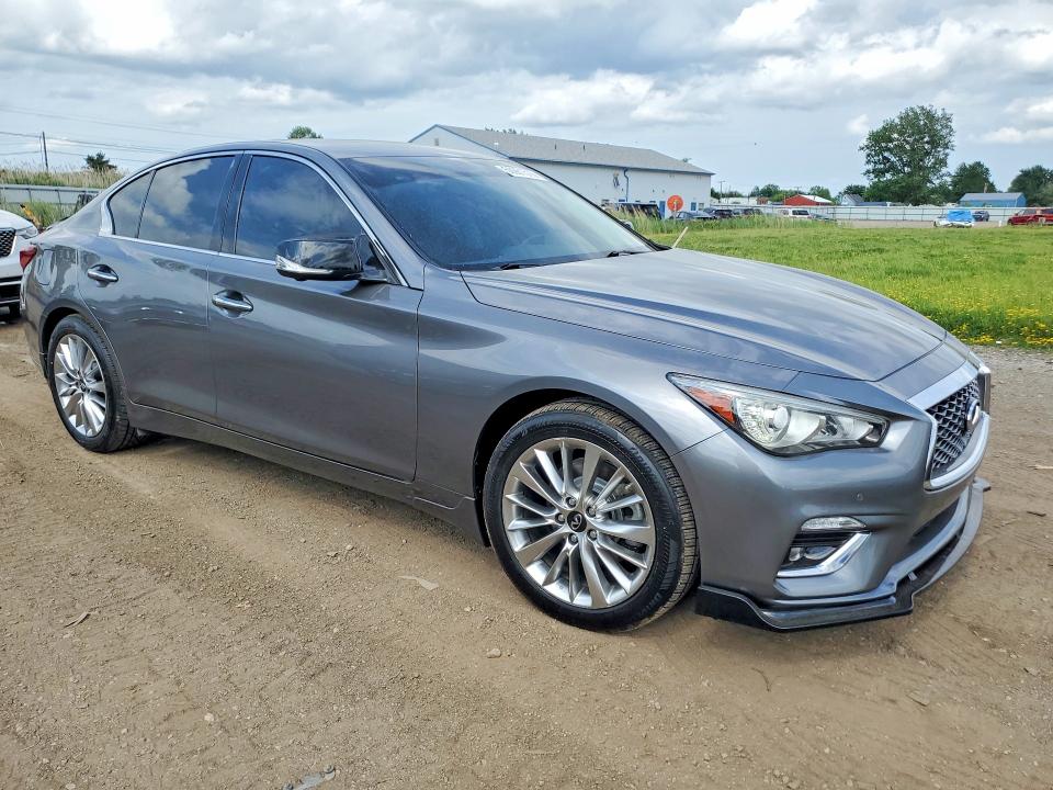2021 Infiniti Q50 VIN JN1EV7BR9MM752101 COPART salvage auction — MINOR DENT/SCRATCHES, Oh - Cert Of Title-Rebuilt Salvage (P), sold $9,800 on 2026-07-27 (photo 4)