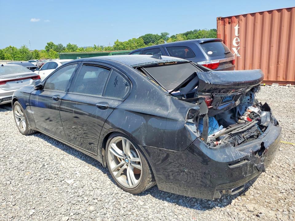 2013 BMW VIN WBAYA6C55DD143709 COPART salvage auction — REAR END, Al - Cert Of Title-Salvage Title, sold $250 on 2026-07-28 (photo 2)