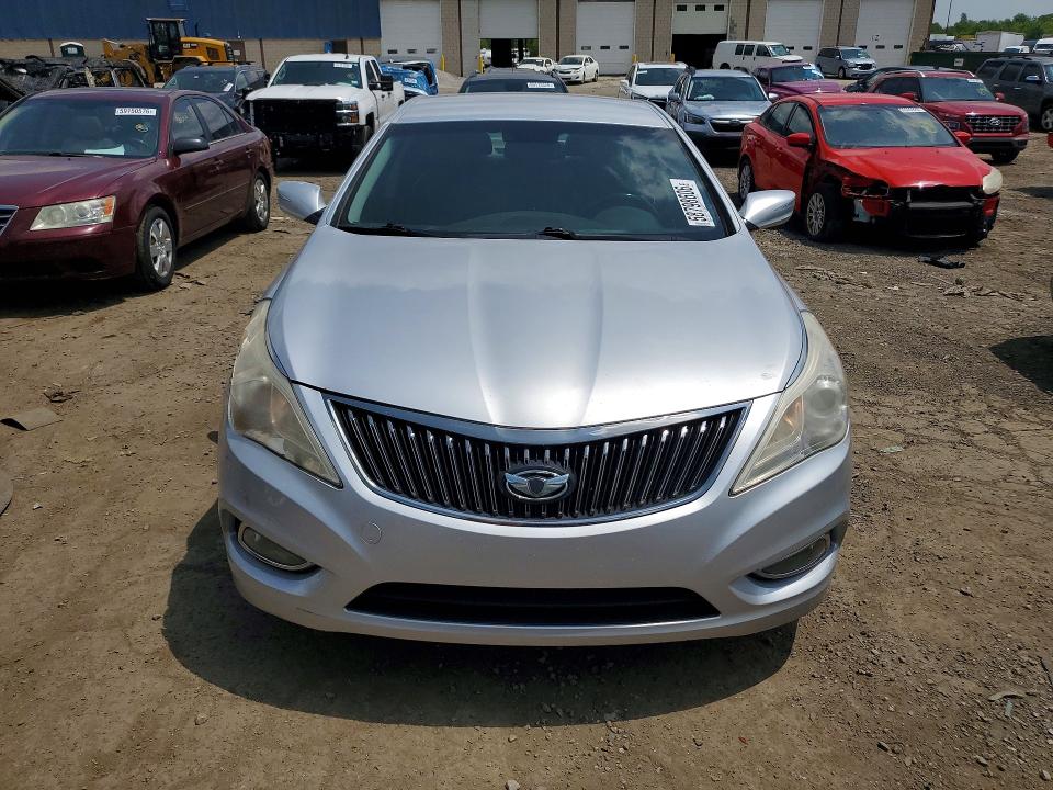 2012 Hyundai Azera VIN KMHFG4JG6CA183536 COPART salvage auction — FRONT END, Mi - Certificate Of Title, sold $1,650 on 2026-07-07 (photo 5)