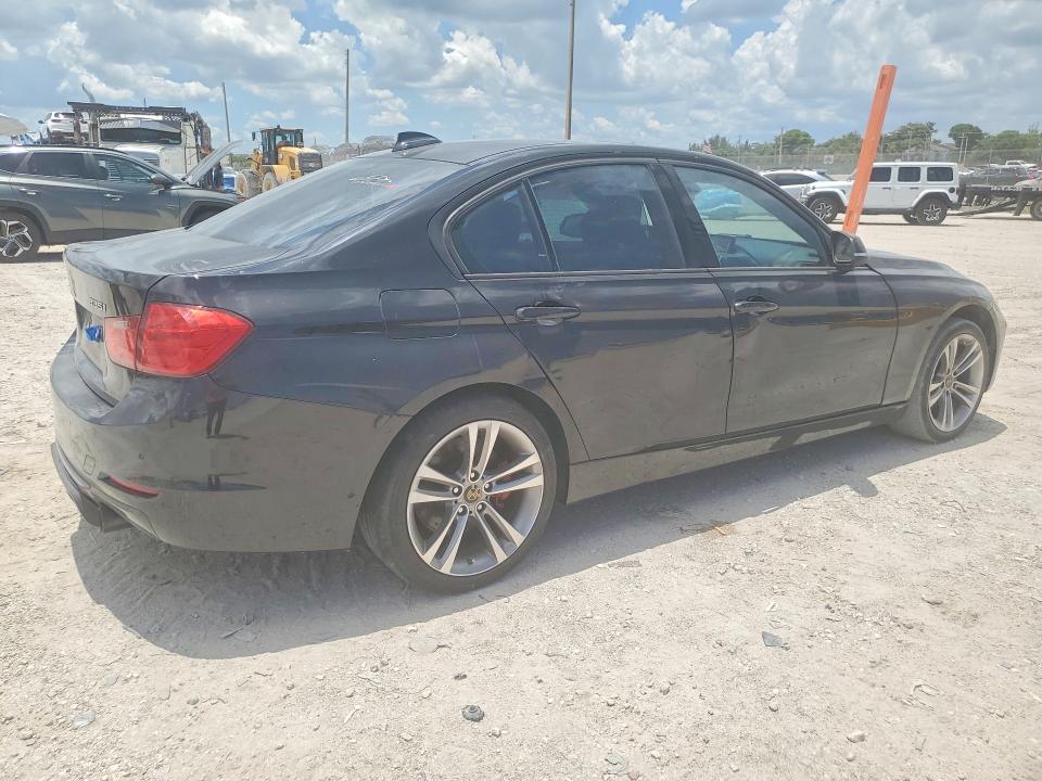 2013 BMW 3er VIN WBA3B9G57DNR89613 COPART salvage auction — FRONT END, Fl - Cert Of Title-Rebuilt (P), sold $20 on 2026-07-17 (photo 3)