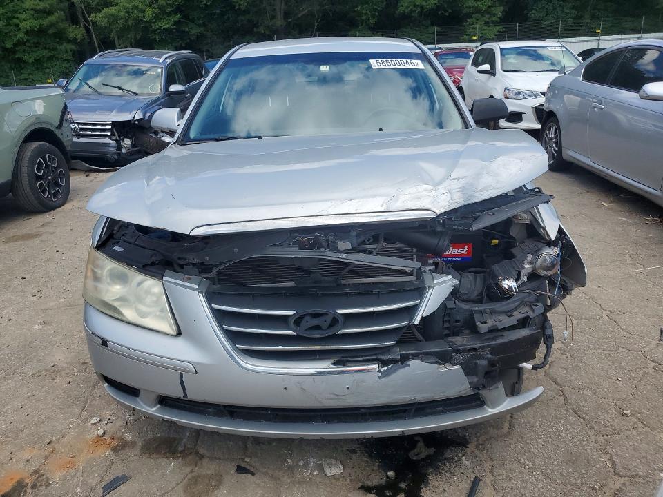 2010 Hyundai Sonata VIN 5NPET4AC1AH616887 COPART salvage auction — FRONT END, Ga - Cert Of Title-Salvage, sold $875 on 2026-07-31 (photo 5)